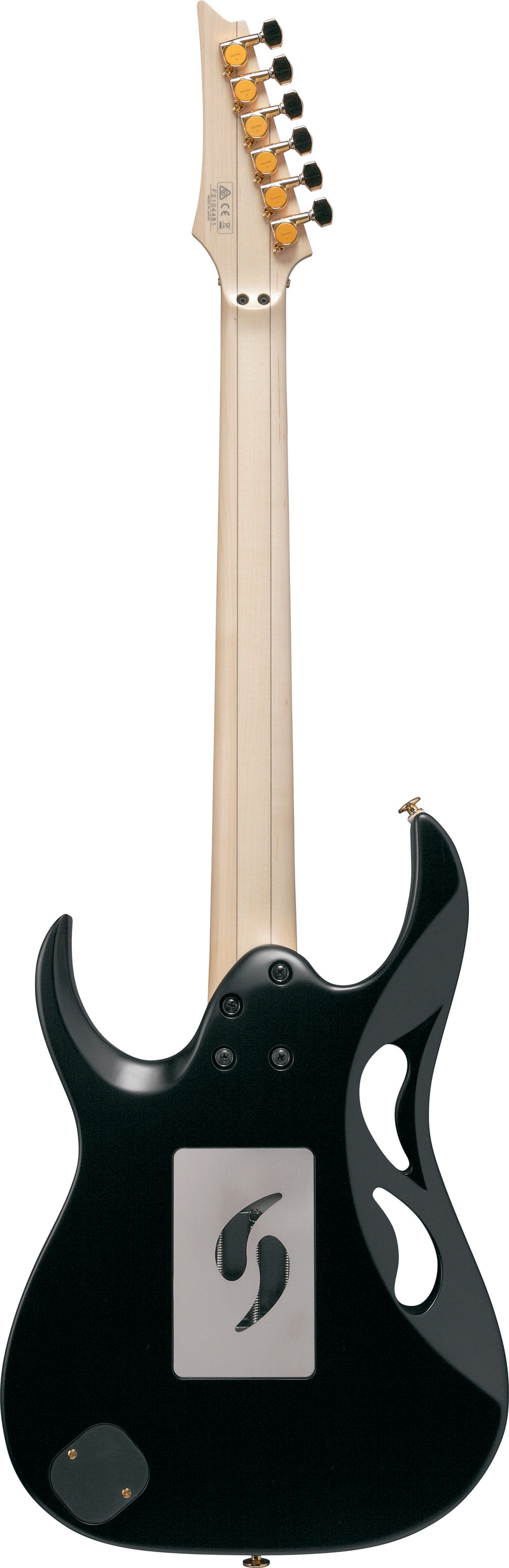 Ibanez PIA3761XB Steve Vai Signature 6str Electric Guitar w/Case - Onyx Black