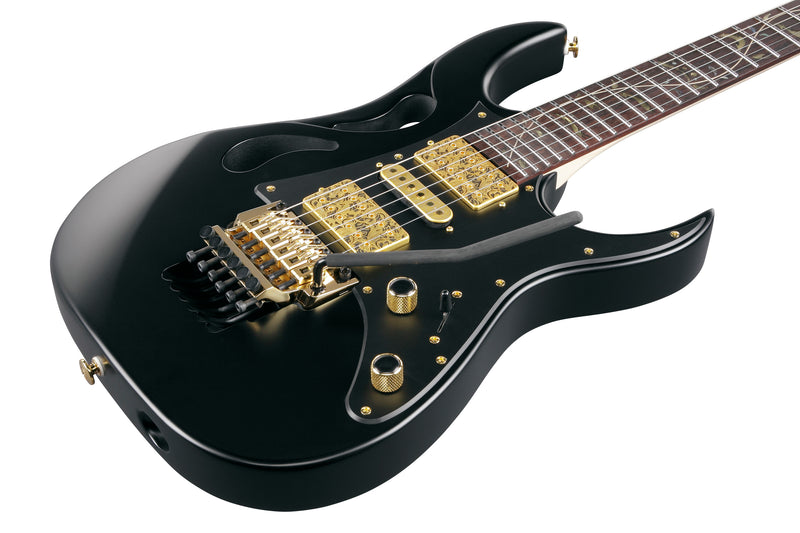 Ibanez PIA3761XB Steve Vai Signature 6str Electric Guitar w/Case - Onyx Black