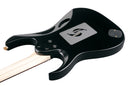 Ibanez PIA3761XB Steve Vai Signature 6str Electric Guitar w/Case - Onyx Black