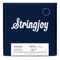 Stringjoy Light Gauge (45-100) 4 String Long Scale Nickel Wound Bass Guitar Strings