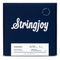 Stringjoy Light Top / Heavy Bottom Gauge (45-105) 4 String Long Scale Nickel Wound Bass Guitar Strings