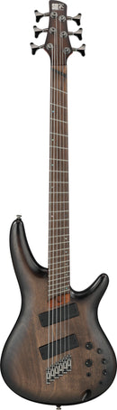 Ibanez SRC6MS Bass Workshop 6-String Multi-Scale Electric Bass - Black Stained Burst Low Gloss