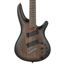 Ibanez SRC6MS Bass Workshop 6-String Multi-Scale Electric Bass - Black Stained Burst Low Gloss