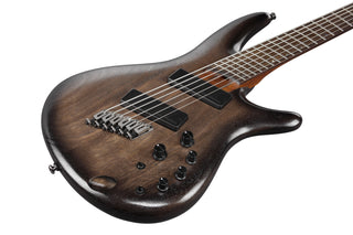 Ibanez SRC6MS Bass Workshop 6-String Multi-Scale Electric Bass - Black Stained Burst Low Gloss
