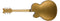 Gretsch Custom Shop Limited Edition G6136 Triple Pickup Falcon - Gold Sparkle - PRE ORDER