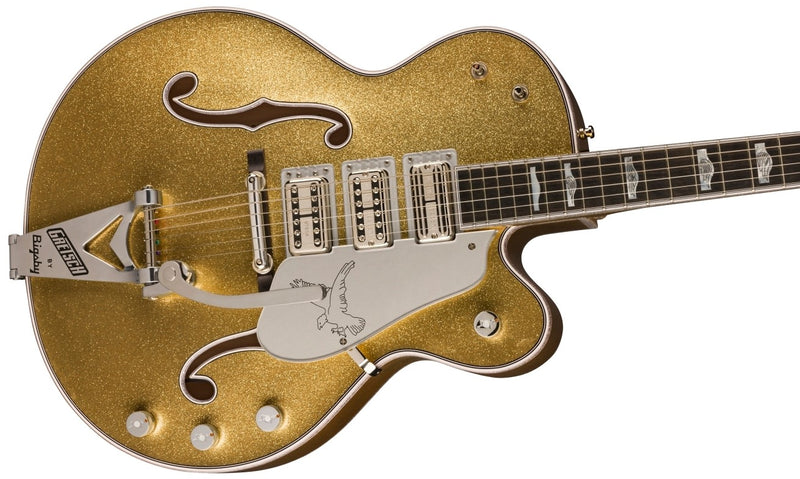 Gretsch Custom Shop Limited Edition G6136 Triple Pickup Falcon - Gold Sparkle - PRE ORDER