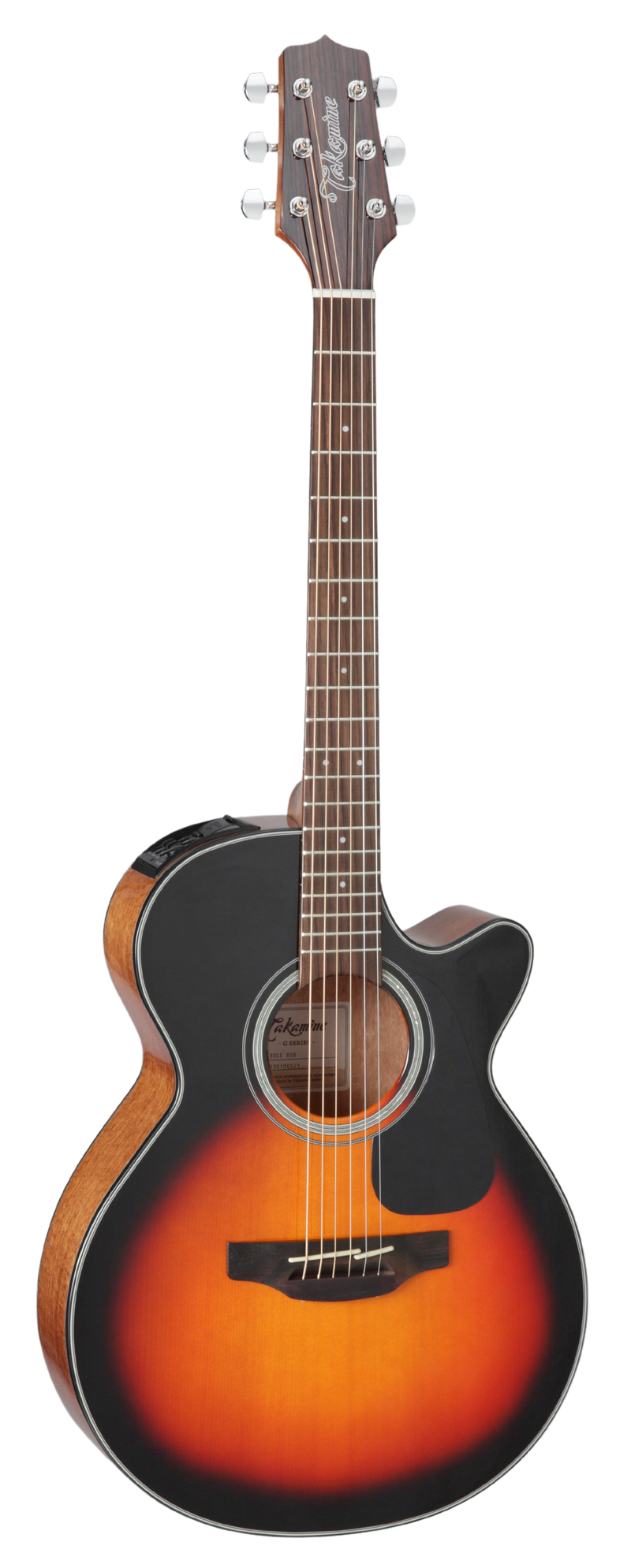Takamine G30 Series GF30CE Acoustic-Electric Guitar - Gloss Brown Sunburst