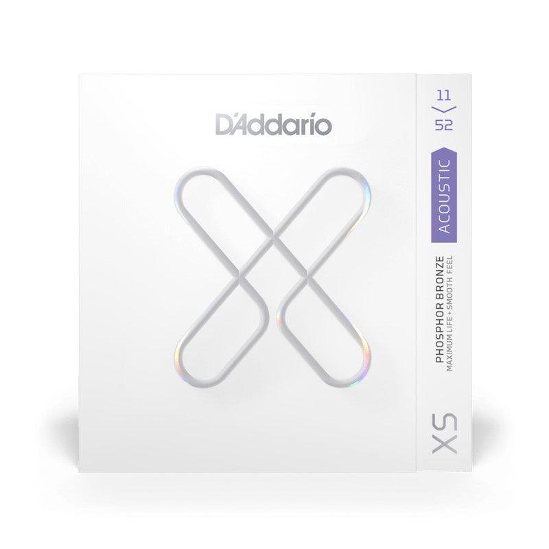 D'Addario XSAPB1152 Acoustic Phosphor Bronze, Custom Light, 11-52 - Safe Haven Music