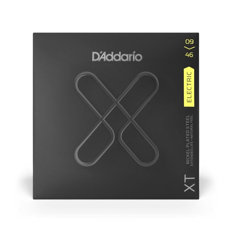 D'Addario XT Electric Nickel Plated Steel, Super Light Top/Regular Bottom, 09-46 - Safe Haven Music