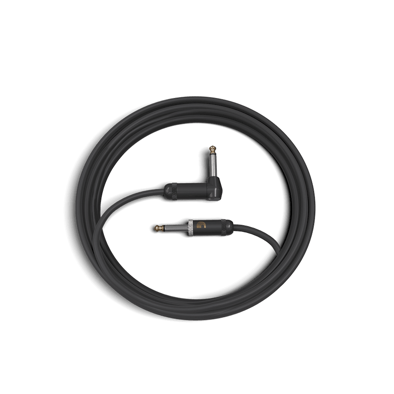 D'Addario American Stage Instrument Cable, Right to Straight, 15 feet - Safe Haven Music