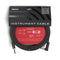 D'Addario American Stage Instrument Cable, Right to Straight, 15 feet - Safe Haven Music