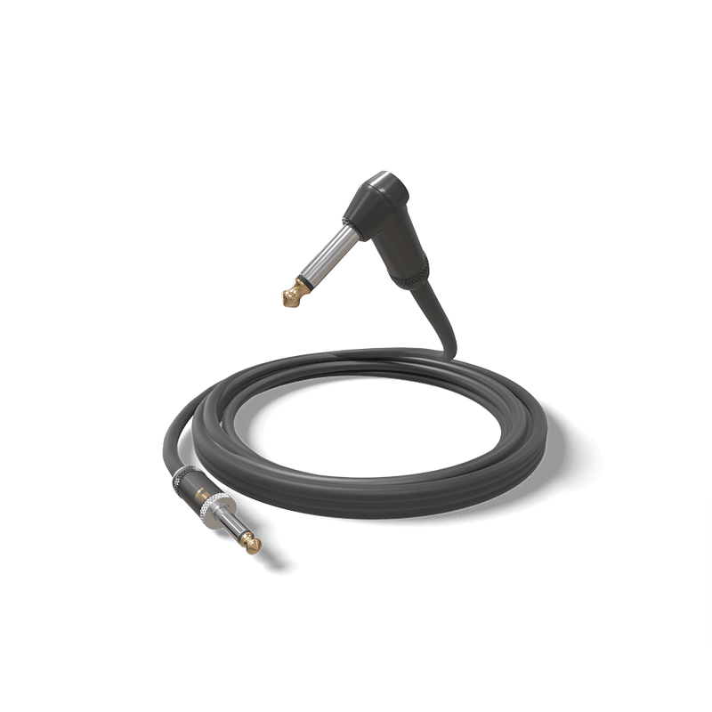 D'Addario American Stage Instrument Cable, Right to Straight, 15 feet - Safe Haven Music