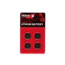 D'Addario Lithium Battery, 4-pack - Safe Haven Music