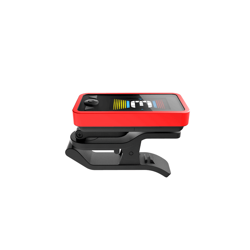 D'Addario Eclipse Chromatic Headstock Tuner - Red - Safe Haven Music