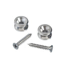 D'Addario Solid Brass End Pins - Chrome (Pair) - Safe Haven Music
