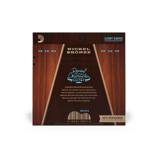 D'Addario Nickel Bronze Acoustic Guitar Strings Light 12-53 - Safe Haven Music