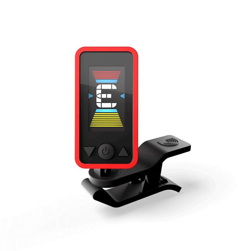 D'Addario Eclipse Chromatic Headstock Tuner - Red - Safe Haven Music