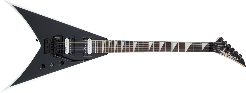 Jackson JS Series King V JS32 - Black with White Bevels