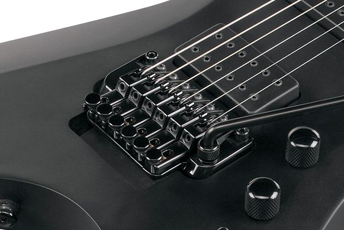 Ibanez Xiphos Iron Label 6-String Electric Guitar - Black Flat
