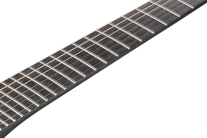 Ibanez Xiphos Iron Label 6-String Electric Guitar - Black Flat