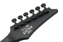 Ibanez Xiphos Iron Label 6-String Electric Guitar - Black Flat