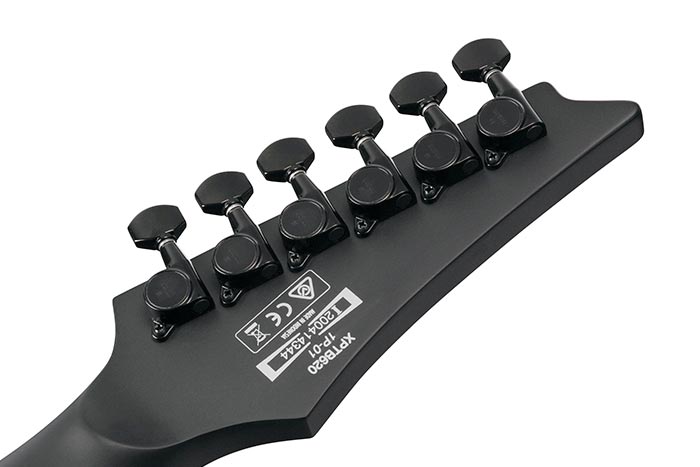 Ibanez Xiphos Iron Label 6-String Electric Guitar - Black Flat
