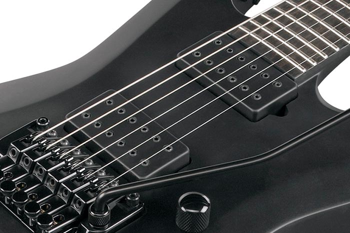 Ibanez Xiphos Iron Label 6-String Electric Guitar - Black Flat