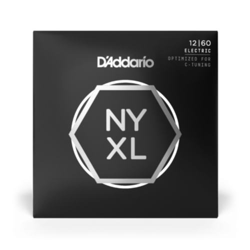 D'Addario NYXL Nickel Wound Electric Guitar Strings - Extra Heavy 12-60