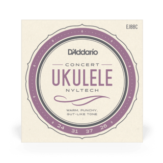 D'Addario EJ88C Nyltech Ukulele Strings, Concert - Safe Haven Music