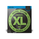 D'Addario 45-135 Regular Light Top/Medium Bottom 5-String, Long Scale, XL Nickel Bass Strings