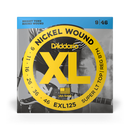 D'Addario EXL125 9-46 Super Light Top/Regular Bottom, XL Nickel Electric Guitar Strings