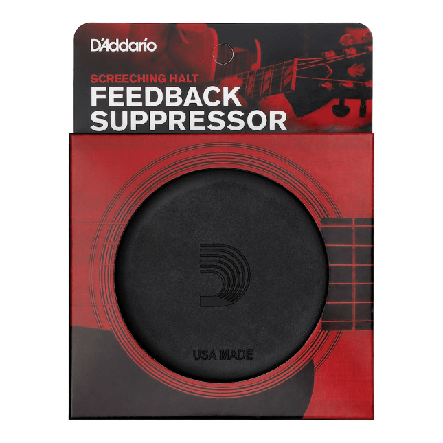 D'Addario Screeching Halt Acoustic Soundhole Cover - Safe Haven Music