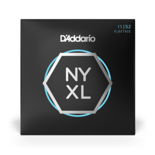 D'Addario NYXL Nickel Wound Electric Guitar Strings - Medium Top / Heavy Bottom 11-52