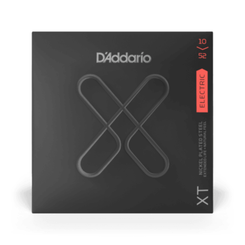 D'Addario XT Nickel Plated Steel Electric Guitar Strings - Light Top/Heavy Bottom 10-52