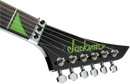 Jackson X Series Rhoads RRX24 - Black with Neon Green Bevels