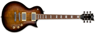 ESP LTD EC-256FM - Dark Brown Sunburst