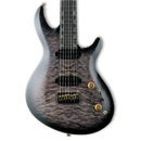 ESP LTD Javier Reyes JR-7 with Case - Faded Blue Sunburst