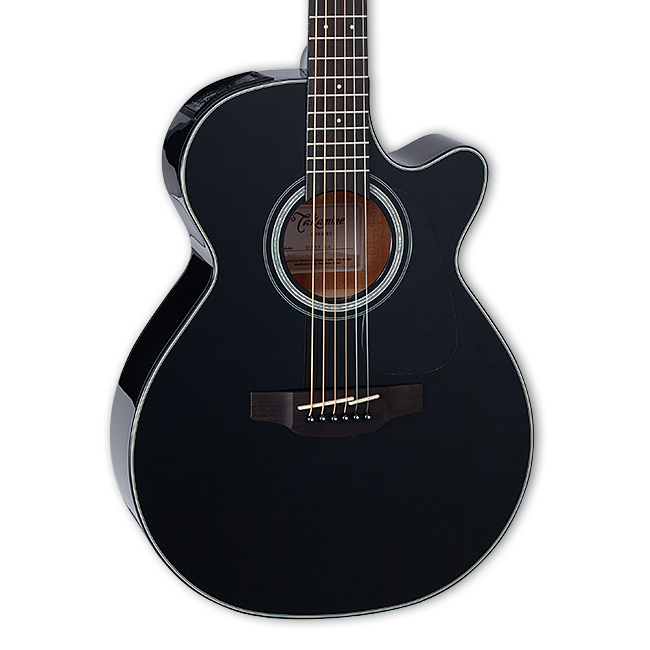 Takamine G30 Series GF30CE Acoustic-Electric Guitar - Gloss Black