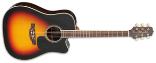 Takamine G50 Series GD51CE Acoustic-Electric Guitar - Gloss Brown Sunburst