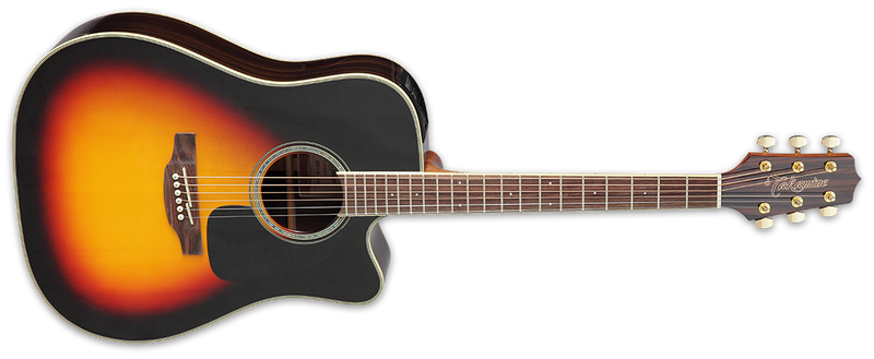 Takamine G50 Series GD51CE Acoustic-Electric Guitar - Gloss Brown Sunburst