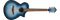 Ibanez AEWC400 - Indigo Blue Burst