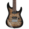 Ibanez Premium AZ427P1PB 7-String Electric Guitar - Charcoal Black Burst