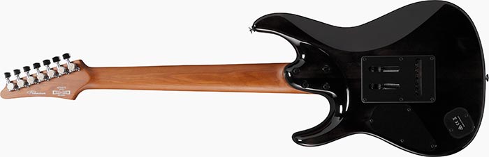 Ibanez Premium AZ427P1PB 7-String Electric Guitar - Charcoal Black Burst