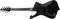 Ibanez Iceman ICTB721 Iron Label 7-String Electric Guitar - Black Flat