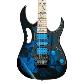 Ibanez Steve Vai Signature 6str Electric Guitar - Blue Floral Pattern