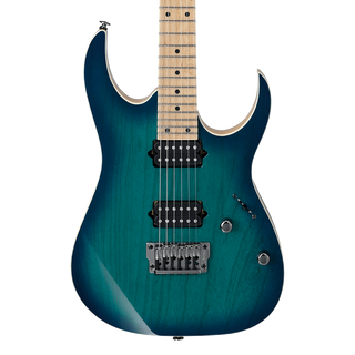Ibanez RG652AHMFX Prestige 6-String Electric Guitar - Nebula Green Burst