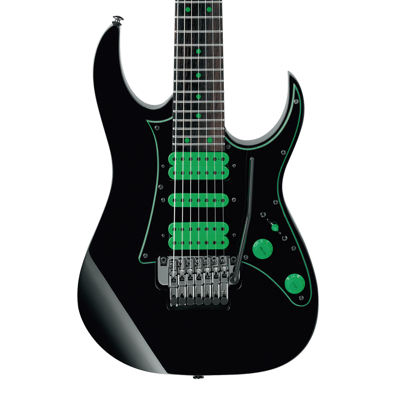 Ibanez UV70P Steve Vai Signature 7-String Electric Guitar - Black