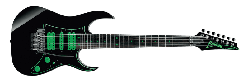 Ibanez UV70P Steve Vai Signature 7-String Electric Guitar - Black