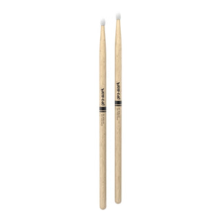 ProMark Classic Attack 5B Shira Kashi Oak Drumstick, Oval Nylon Tip