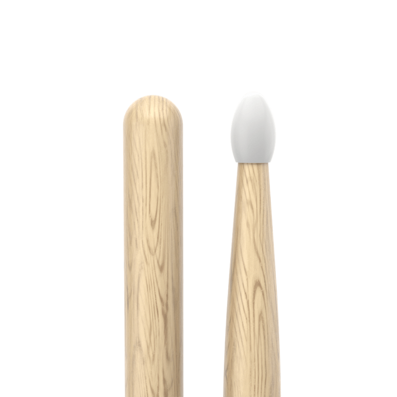 ProMark Classic Attack 5B Shira Kashi Oak Drumstick, Oval Nylon Tip